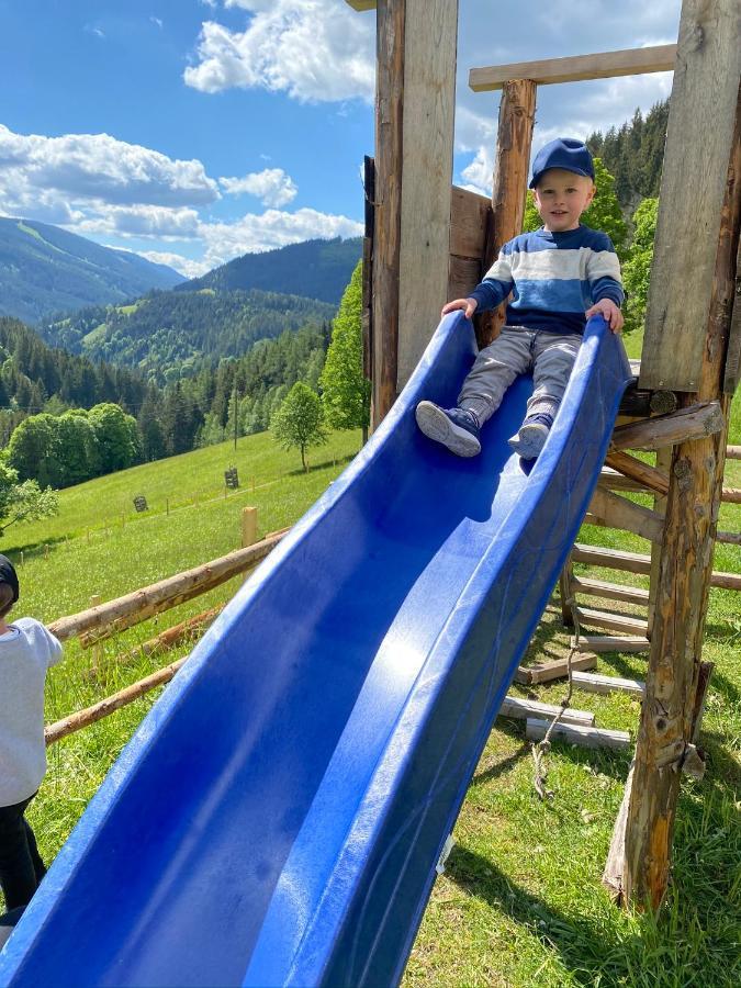 Pensjonat Bio-Bauernhof Grundlehnerhof Ramsau am Dachstein Zewnętrze zdjęcie